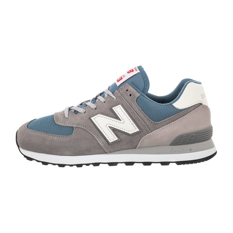 New Balance ML574OW2 Szare/Niebieskie (NB489-c) sporta apavi