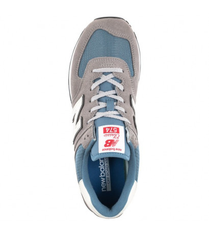 New Balance ML574OW2 Szare/Niebieskie (NB489-c) sporta apavi