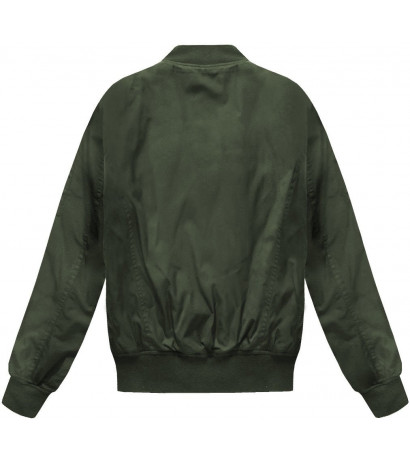 SHORT BOMBER JACKET KHAKI (MH-X1718X) striukė