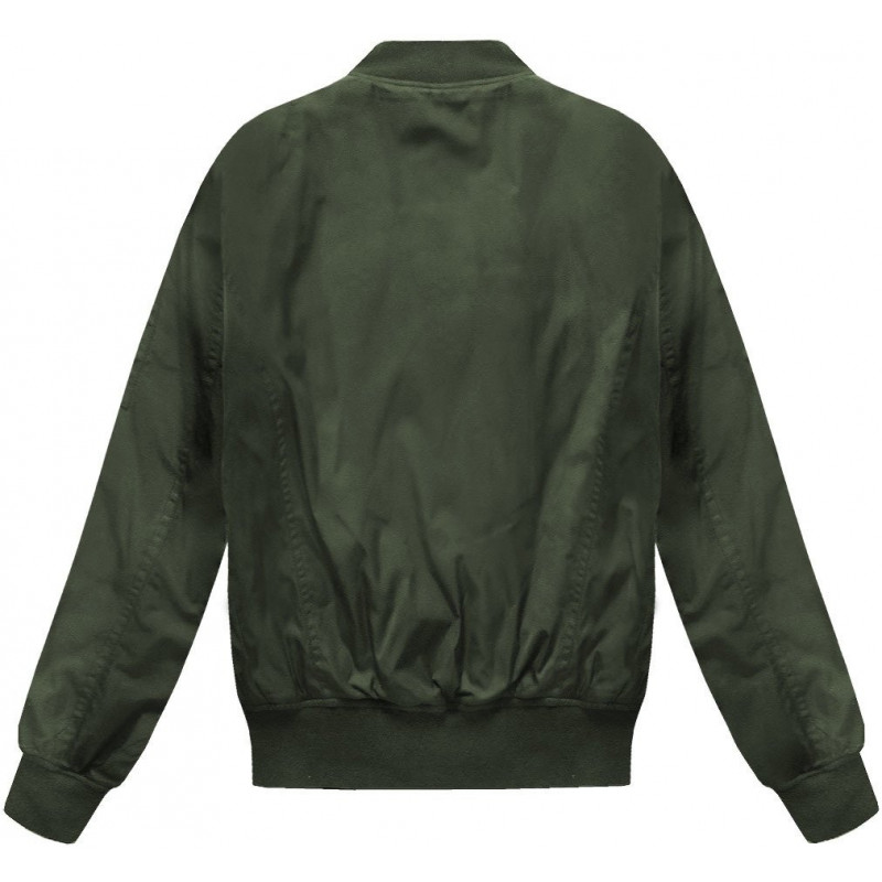 SHORT BOMBER JACKET KHAKI (MH-X1718X) striukė