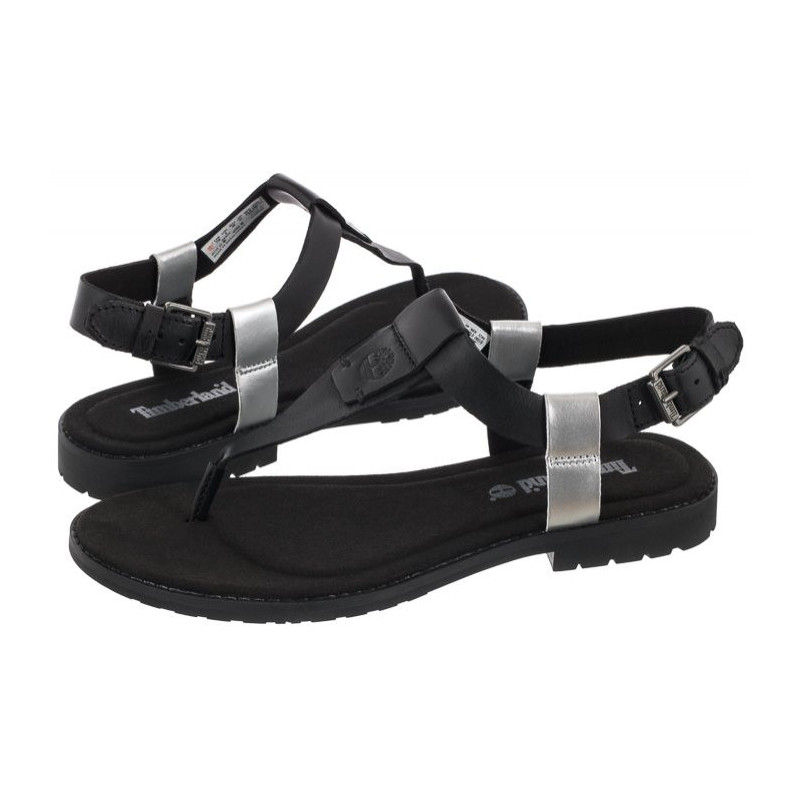 Timberland Chicago Riverside Thong Black Full Grain 0A23U4 015 (TI94-a) sandals