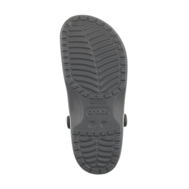 Crocs Classic Slate Grey 10001-0DA (CR63-z) Women's Shoes/Flip Flops