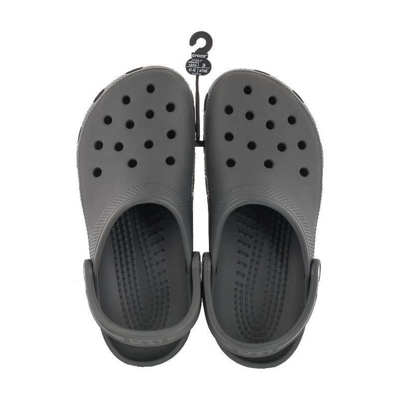 Crocs Classic Slate Grey 10001-0DA (CR63-z) Women's Shoes/Flip Flops