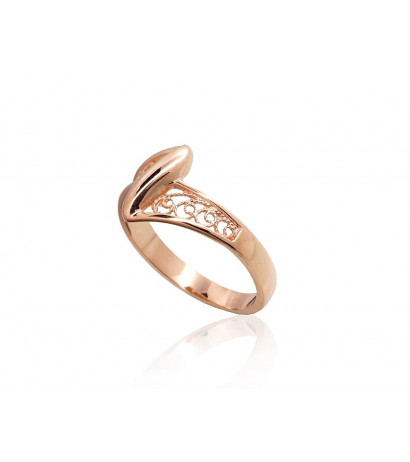 Gold ring 1100998(Au-R), Red Gold 585°