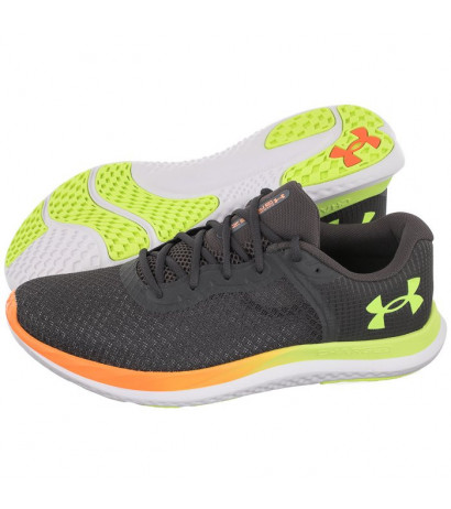 Under Armour Charged Breeze Gry/Wht 3025129-104 (UN4-a) bėgimo bateliai