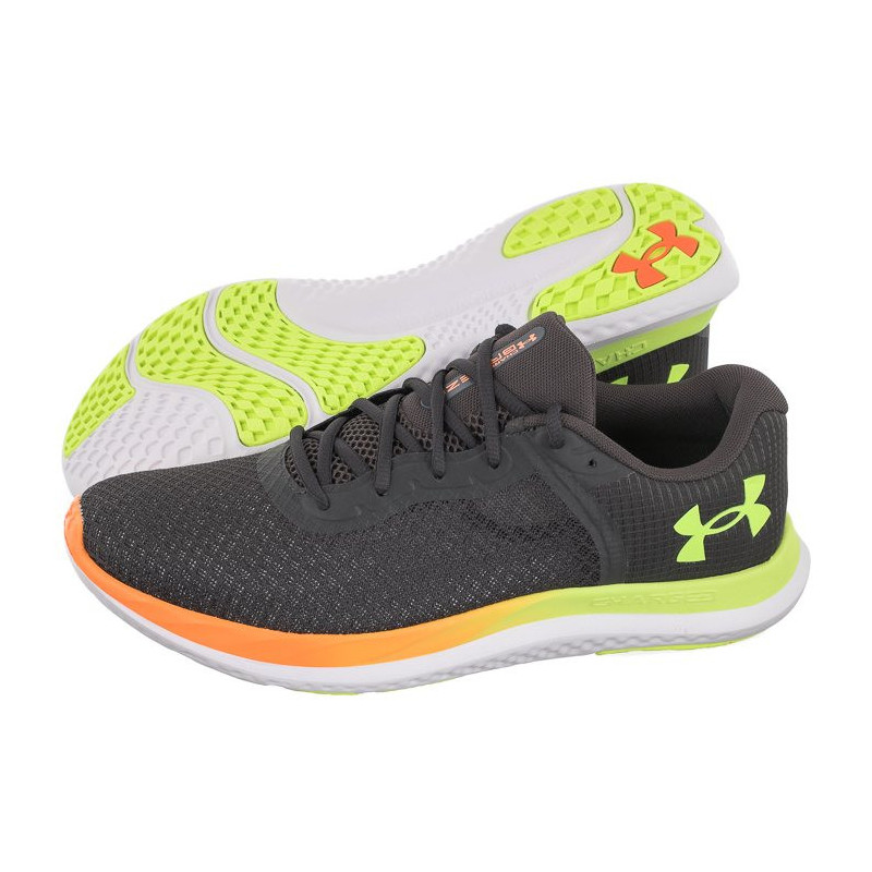 Under Armour Charged Breeze Gry/Wht 3025129-104 (UN4-a) bėgimo bateliai