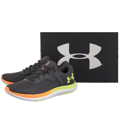 Under Armour Charged Breeze Gry/Wht 3025129-104 (UN4-a) bėgimo bateliai