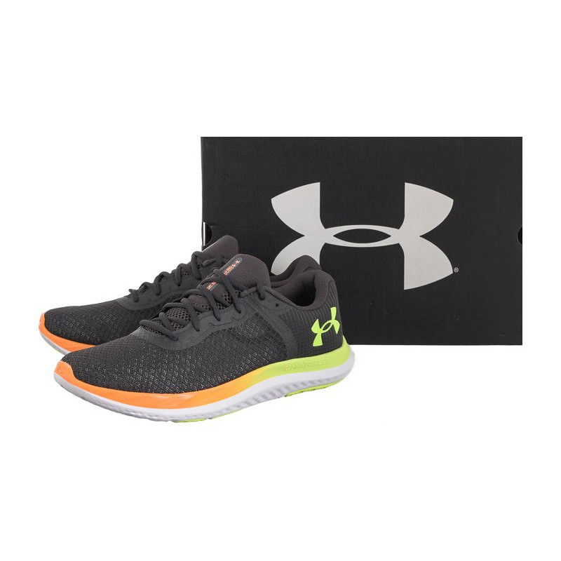 Under Armour Charged Breeze Gry/Wht 3025129-104 (UN4-a) bėgimo bateliai