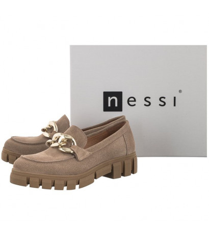 Nessi Beżowe 21085 W (NE247-d) shoes