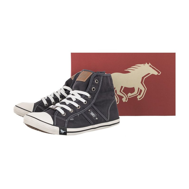 Mustang Czarne 1099-506-009 (MU223-f) shoes