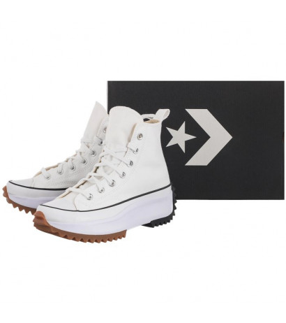 Converse Run Star Hike Hi White/Black/Gum 166799C (CO485-b) bateliai