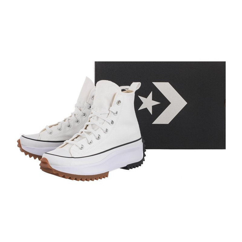 Converse Run Star Hike Hi White/Black/Gum 166799C (CO485-b) bateliai