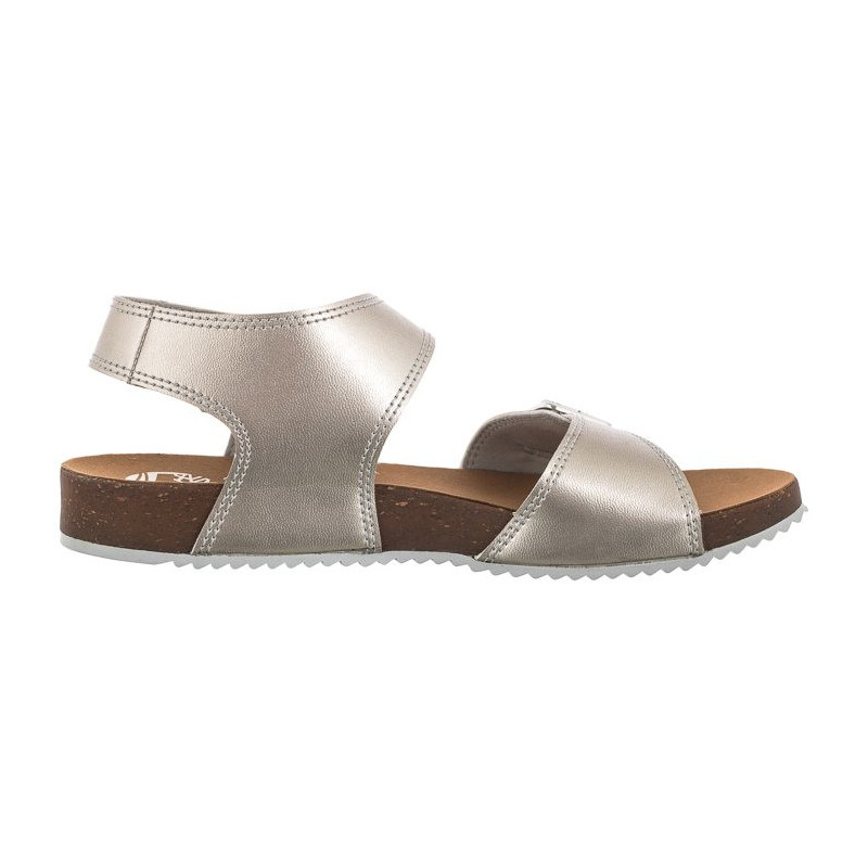 Timberland Castle Island Backstrap Silver Metallic 0A4341 040 (TI97-a) sandals