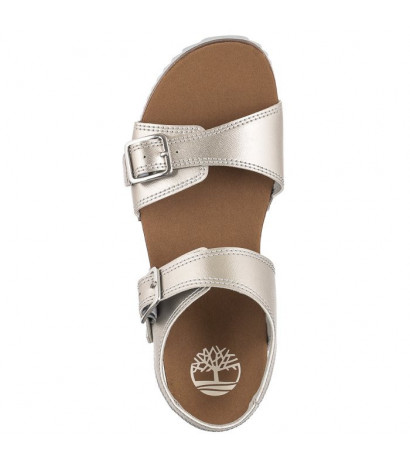 Timberland Castle Island Backstrap Silver Metallic 0A4341 040 (TI97-a) sandaalid