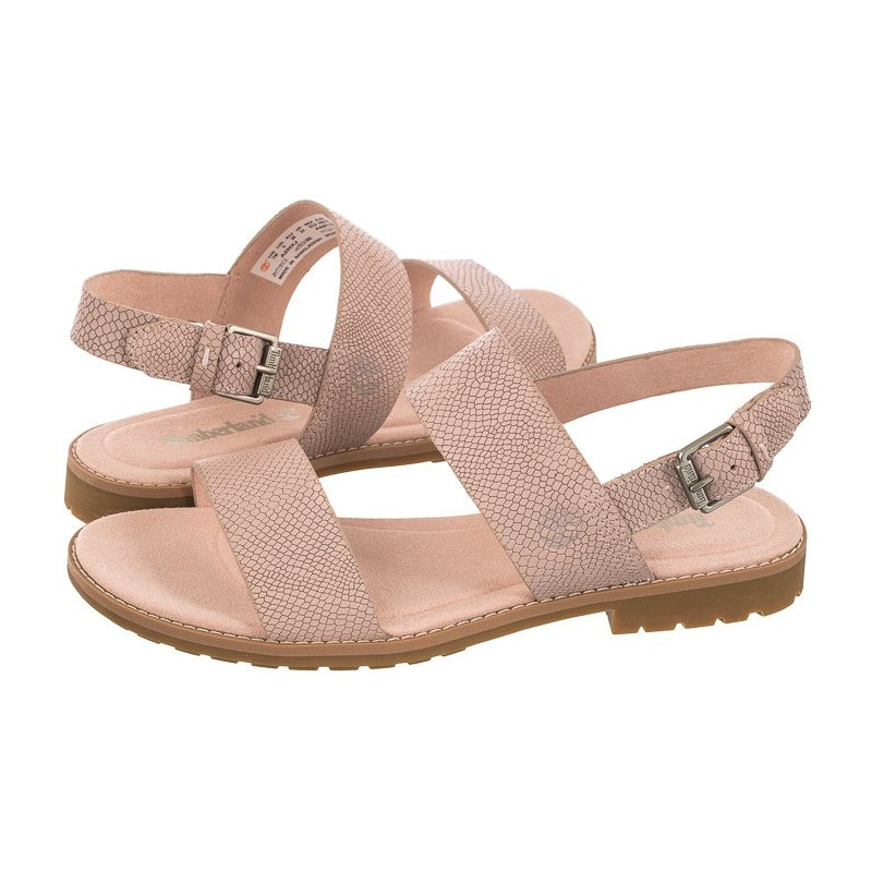 Timberland Chicago Riverside Backstrap LT Pink Full Grain 0A2NXJ 662 (TI100-a) sandals