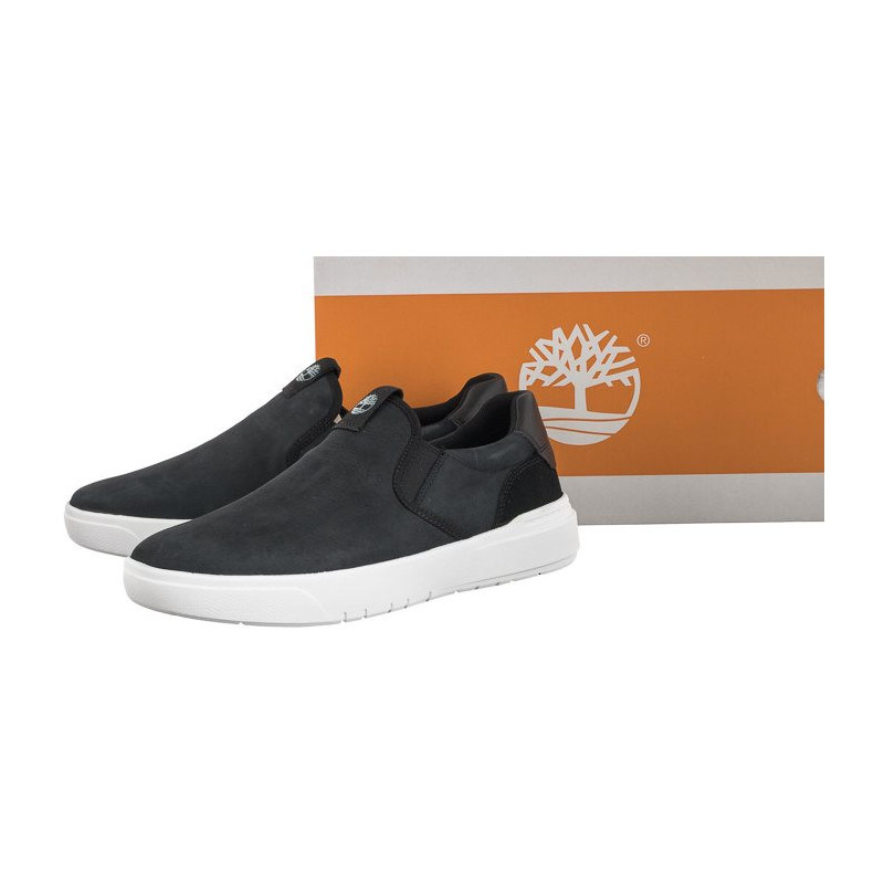 Timberland Seneca Bay Slip-On Black Nubuck 0A293A 015 (TI96-a) apavi