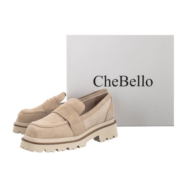 CheBello Beżowe 2867-084-000-PSK-S194 (CH98-a) shoes