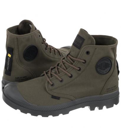 Palladium Pampa Hi Htg Supply Olive Night 77356-325-M (PA99-a) kurpes