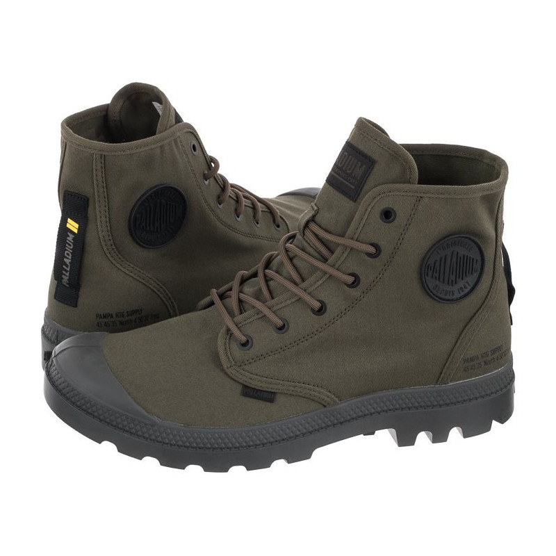 Palladium Pampa Hi Htg Supply Olive Night 77356-325-M (PA99-a) batai