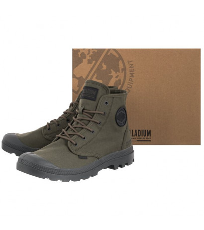 Palladium Pampa Hi Htg Supply Olive Night 77356-325-M (PA99-a) kurpes