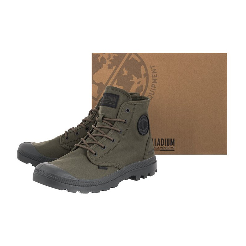 Palladium Pampa Hi Htg Supply Olive Night 77356-325-M (PA99-a) batai