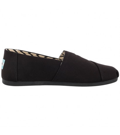 Toms Alpargata Black/Black Recycled Cotton Canvas 10017670 (TS19-b) čības