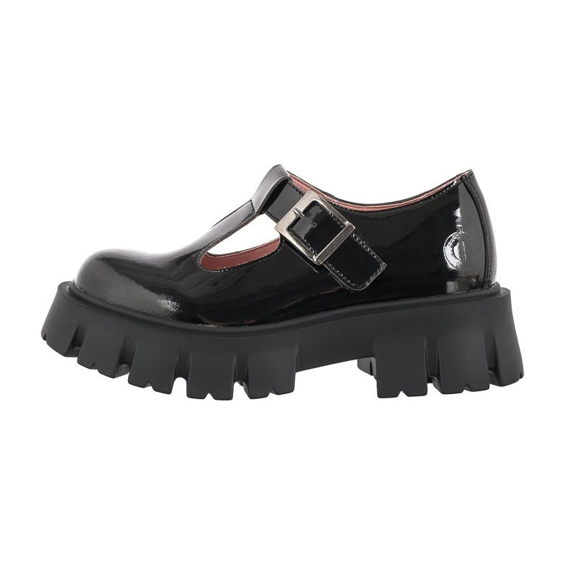 Altercore Jane Vegan Black Patent (AL88-b) kurpes