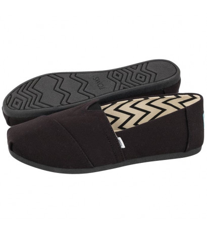 Toms Alpargata Black/Black Recycled Cotton Canvas 10017716 (TS21-a) kingad