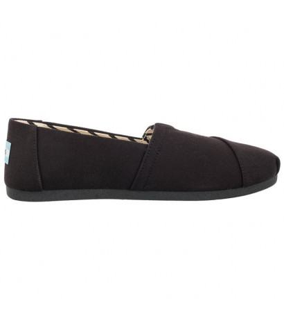 Toms Alpargata Black/Black Recycled Cotton Canvas 10017716 (TS21-a) kingad