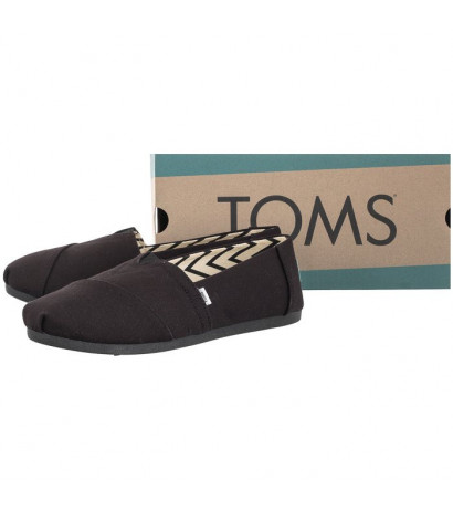 Toms Alpargata Black/Black Recycled Cotton Canvas 10017716 (TS21-a) kingad