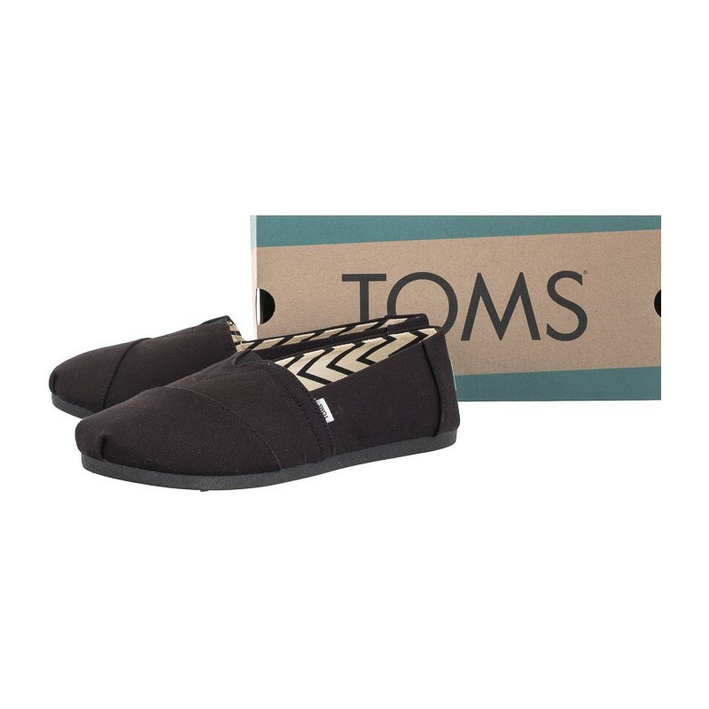 Toms Alpargata Black/Black Recycled Cotton Canvas 10017716 (TS21-a) kingad