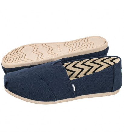 Toms Alpargata Navy Recycled Cotton Canvas 10017712 (TS21-c) kingad