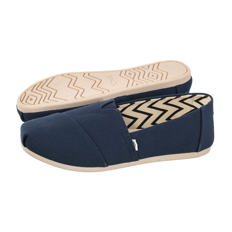 Toms Alpargata Navy Recycled Cotton Canvas 10017712 (TS21-c) kingad