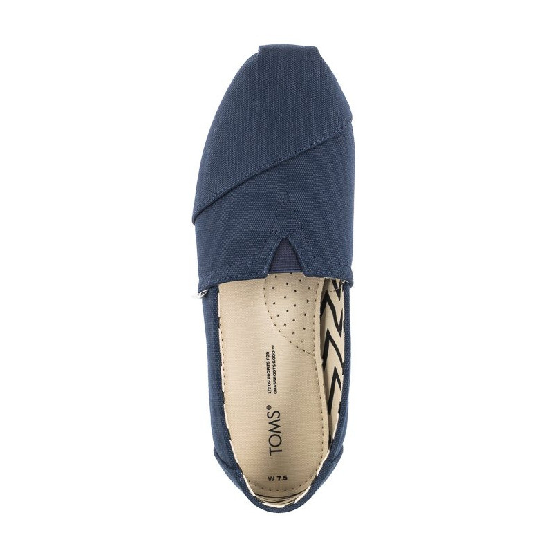 Toms Alpargata Navy Recycled Cotton Canvas 10017712 (TS21-c) kingad