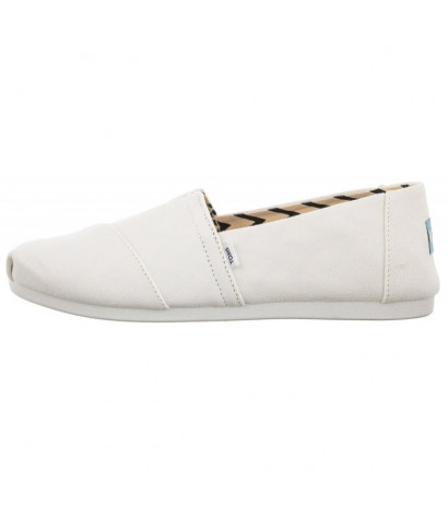 Toms Alpargata White Recycled Cotton Canvas 10017739 (TS21-b) kurpes