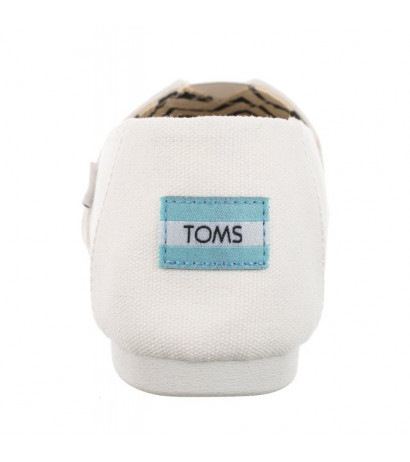 Toms Alpargata White Recycled Cotton Canvas 10017739 (TS21-b) kurpes