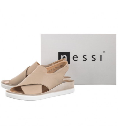 Nessi Beżowe 20730 122 (NE281-a) shoes