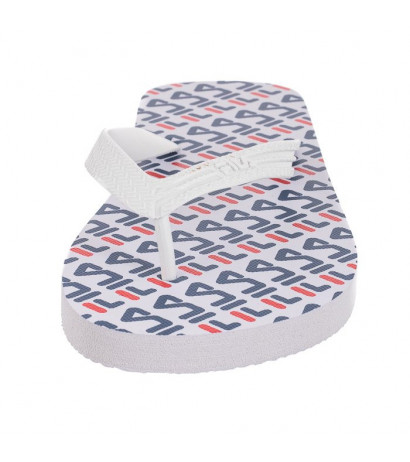 Fila Troy Logo Slipper White FFM0029.10004 (FI82-a) apavi