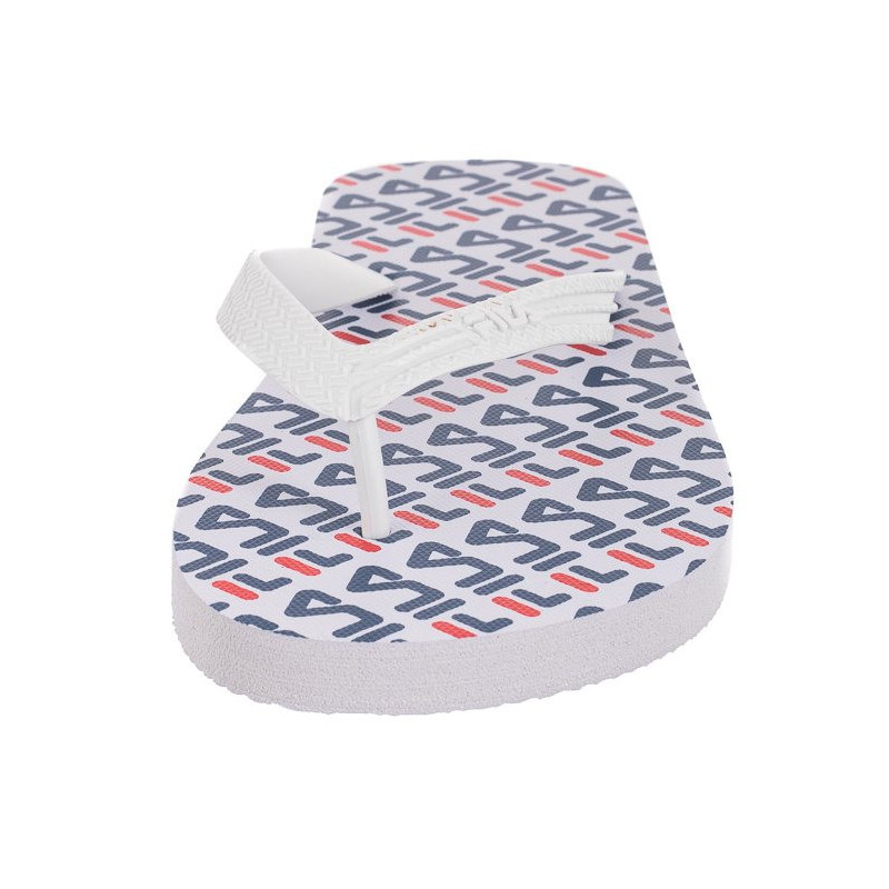 Fila Troy Logo Slipper White FFM0029.10004 (FI82-a) apavi