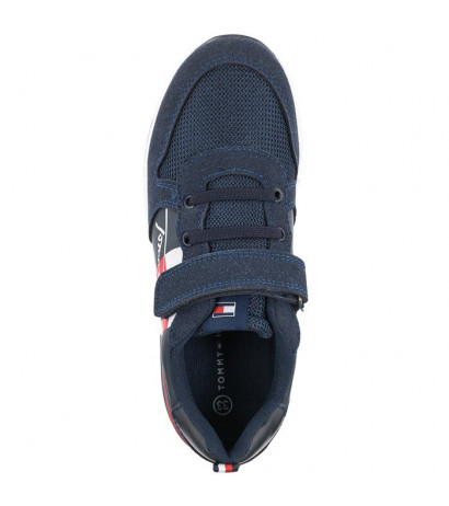 Tommy Hilfiger Low Cut Lace-Up Velcro Sneaker Blue T1B4-32234-1040 800 (TH435-a) spordijalatsid