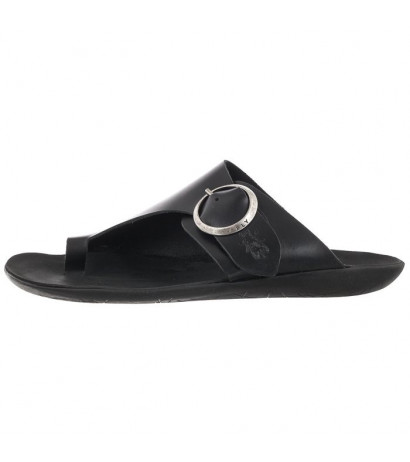 FLY London Mica Bridle Black P144758000 (FL347-b) flip flops