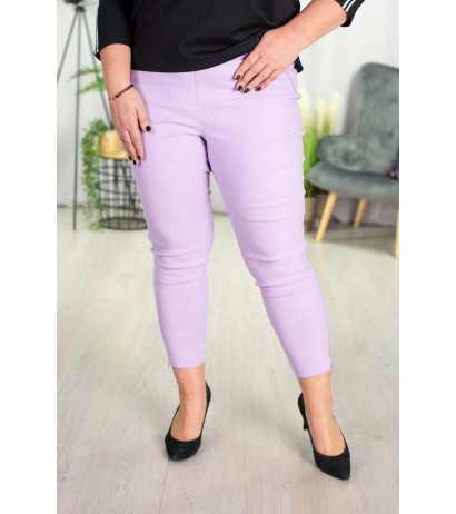 Elastsed püksid kõrgendatud vöökohaga BENGALINY 04 K37 Lilac