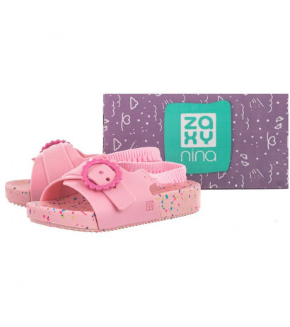 Zaxy Nina Flor Slide Baby 18430/90163 Różowe (ZA138-b) sandaalid