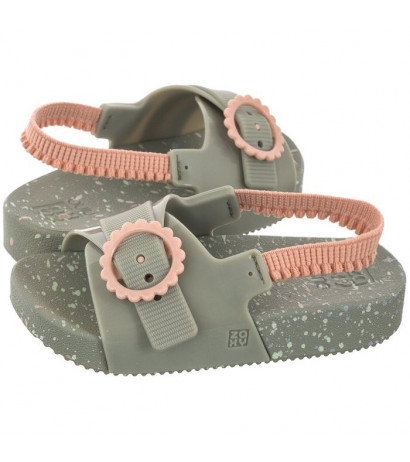 Zaxy Nina Flor Slide Baby 18430/91176 Zielone (ZA138-a) sandals