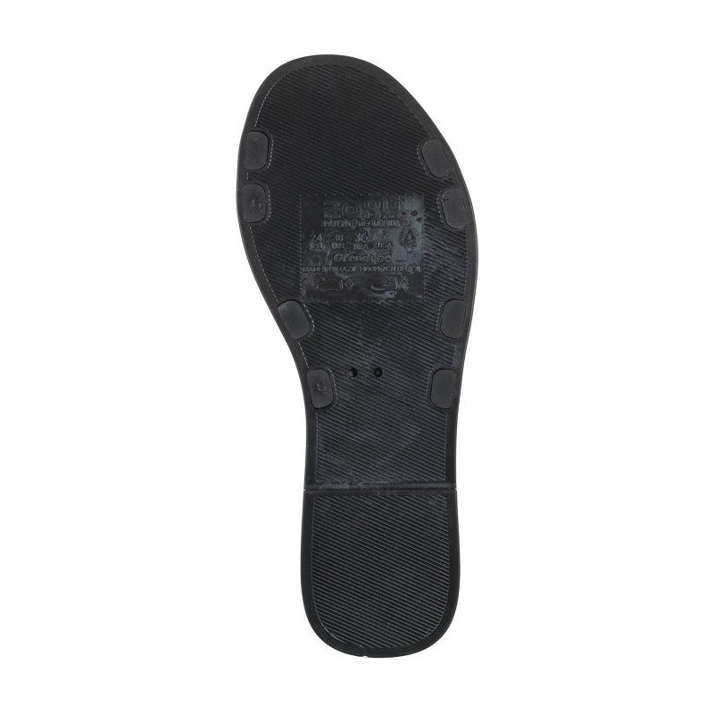 Zaxy Unica Slide AD 18405/91288 Czarne (ZA141-b) Sieviešu apavi/Flip Flops