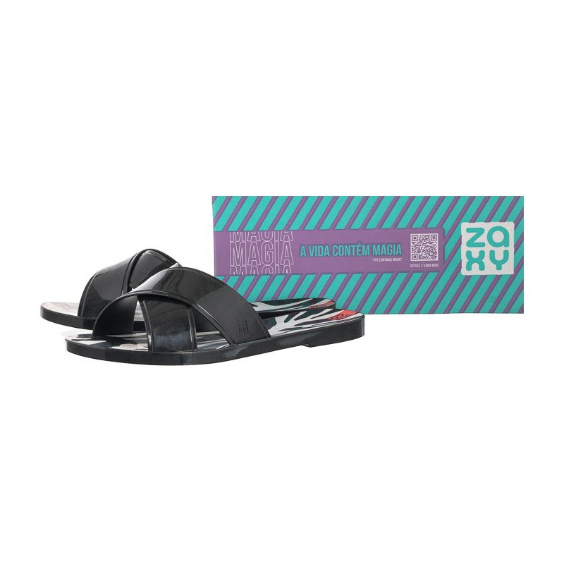 Zaxy Unica Slide AD 18405/91288 Czarne (ZA141-b) Sieviešu apavi/Flip Flops