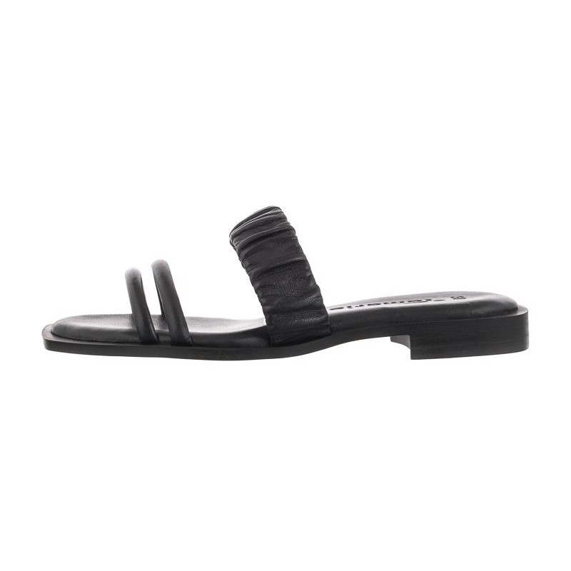 Tamaris Czarne 1-27110-28 001 Black (TM383-a) Sieviešu apavi/Flip Flops