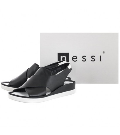 Nessi Czarne 20730 (NE281-b) shoes