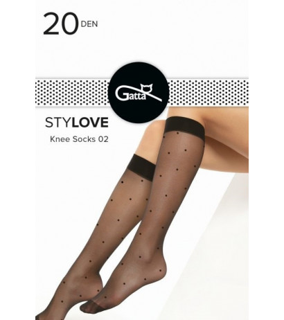 Gatta knee-high socks with...