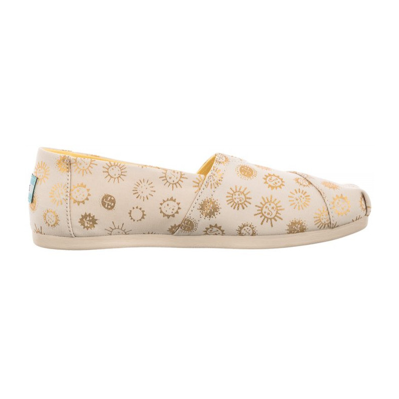 Toms Alpargata Natural Foil Sunny Days Print 10017811 (TS25-a) kingad